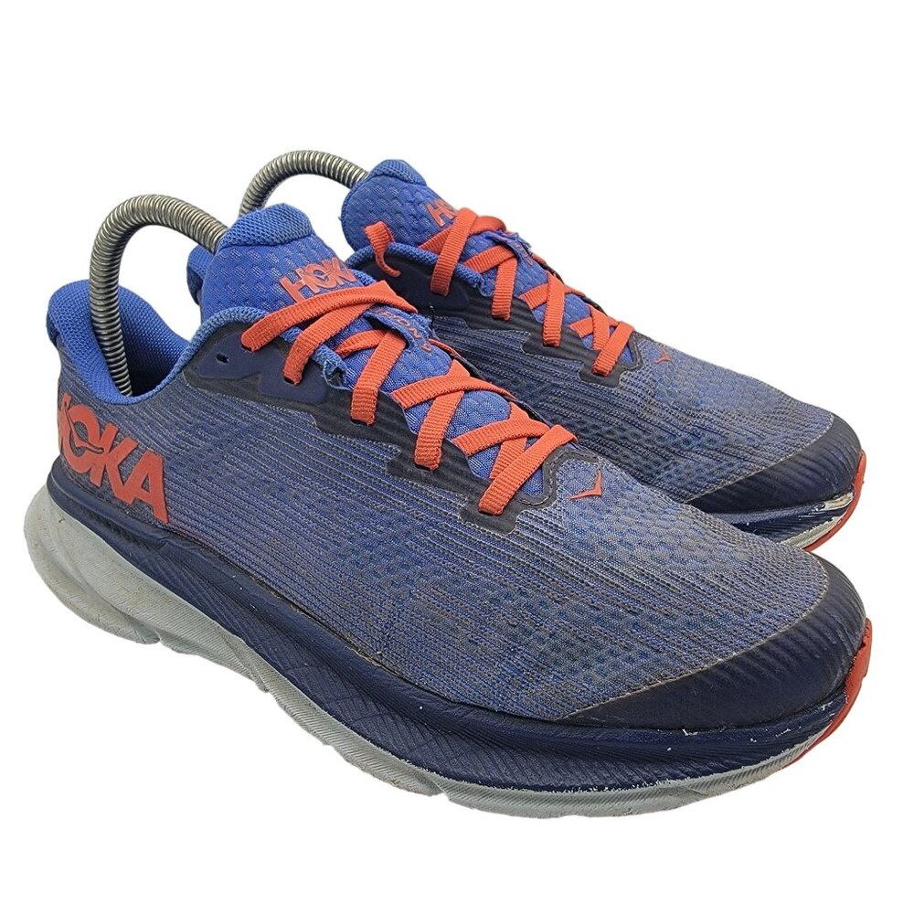 Hoka One One Clifton 9 Youth Size 6 Bellwether Blue Running Shoes Athletic Casua